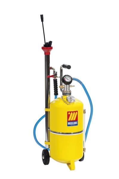 Aspiratore pneumatico olio esausto 24L | Svuotamento manuale | 10 sonde