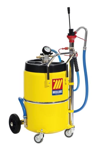 Aspiratore pneumatico olio esausto 65L | Svuotamento pneumatico | 10 sonde