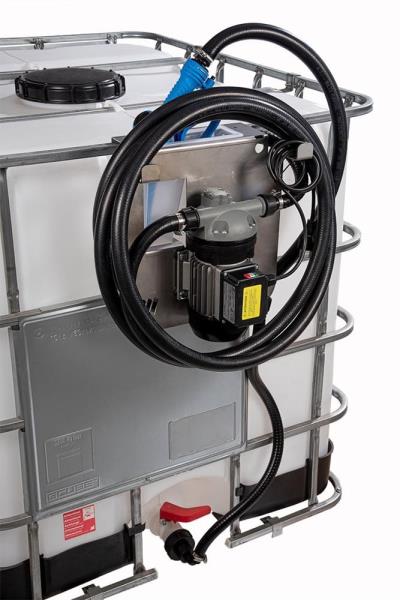 Pompa elettrica per travaso AdBlue da fusti IBC | 230 V | adattatore S60x6