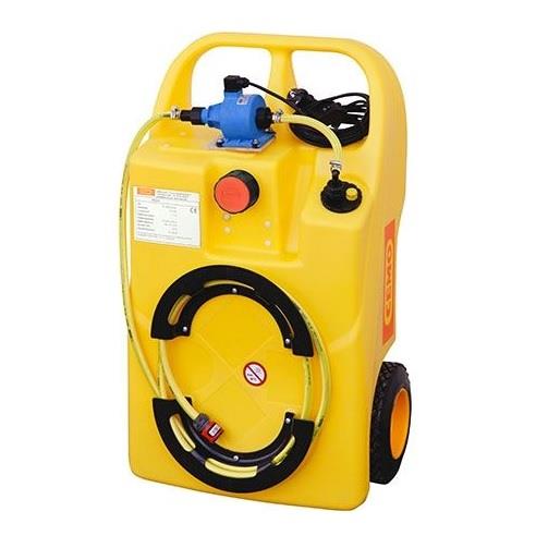 Trolley Aqua-Caddy da 60 litri | Pompa a pistone oscillante 230V