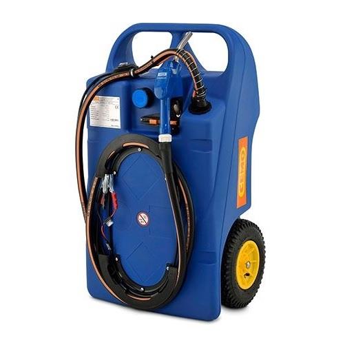 Trolley AdBlue 100 litri con pompa Centri SP30 | Tubo erogazione 3,7 metri