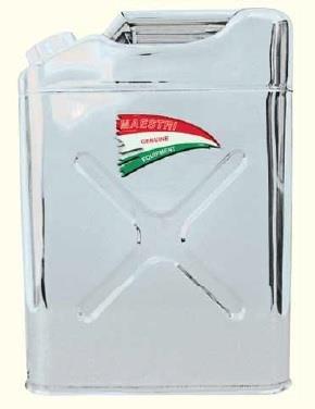 Tanica inox omologata per carburanti 10 l