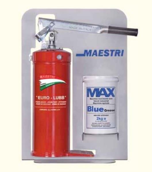 Espositore pompa grasso 8kg | Max Blue Grease