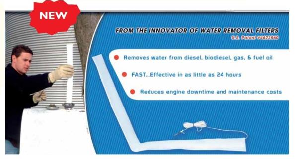 Striscia super assorbente anti-acqua per uso con Diesel e Biodiesel| 2 pz.