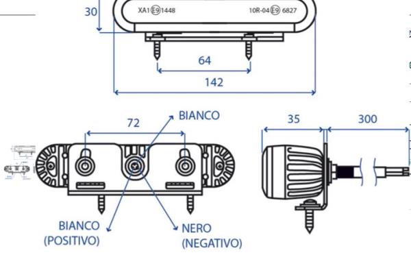 Faro di emergenza a led multiflash | Cobo