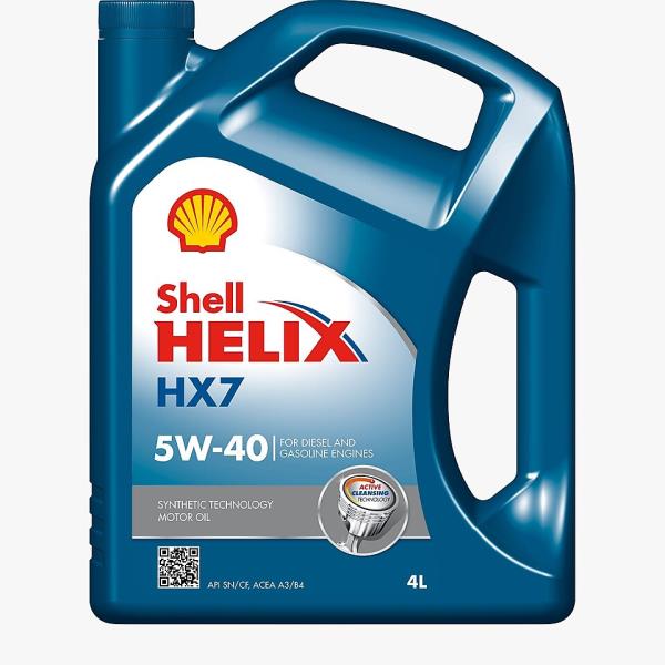 Olio Shell Helix HX7 5W-40 | 4x4L