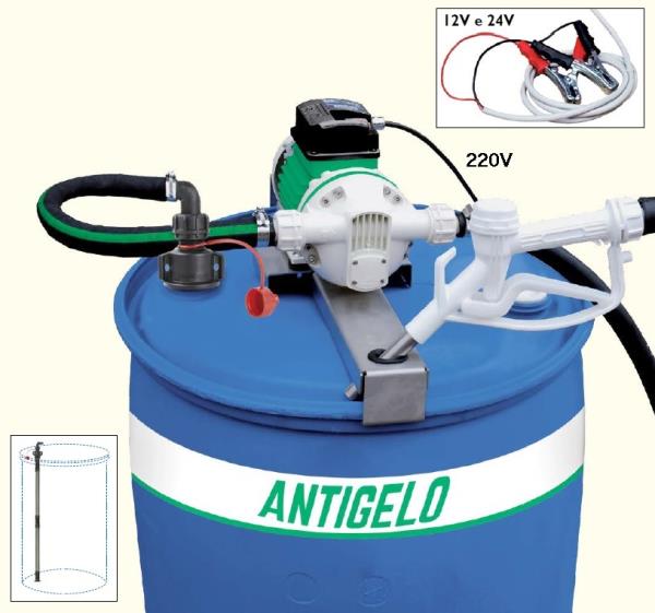 Elettropompa 12 V completa per Acqua e Antigelo | 35 l/min