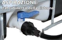 Elettropompa 12V con attacco per rubinetto, pistola e contalitri 30 l/min