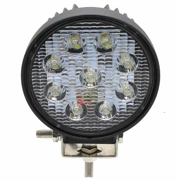 Faro da lavoro rotondo 10 led 10-36V a largo raggio