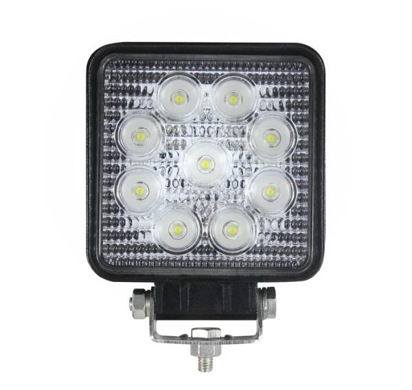 Faro da lavoro led quadrato in alluminio 10-110V DC a raggio ampio