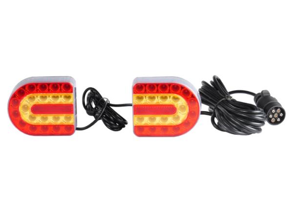 Kit luci posteriori led 12-24 Volt | Cavo 7,5 m + 2,5 m