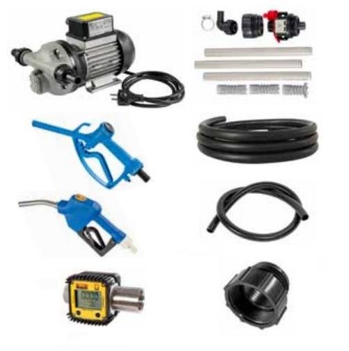 Pompa elettrica travaso AdBlue Barrel Kit | 230V | +Kit aspirazione e contalitri