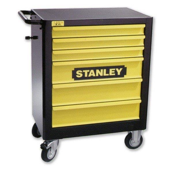 Carrello Stanley in metallo verniciato a 7 cassetti