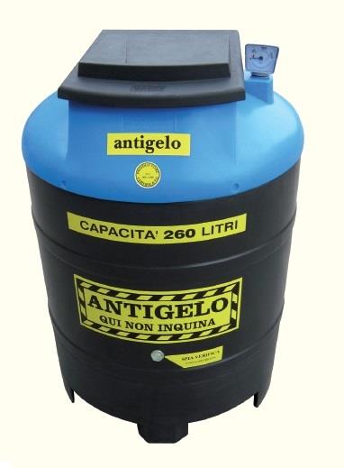 Contenitore antigelo esausto 260 L 