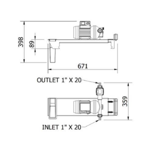 Pompa elettrica travaso AdBlue Barrel Kit | 230V | +Kit aspirazione e contalitri