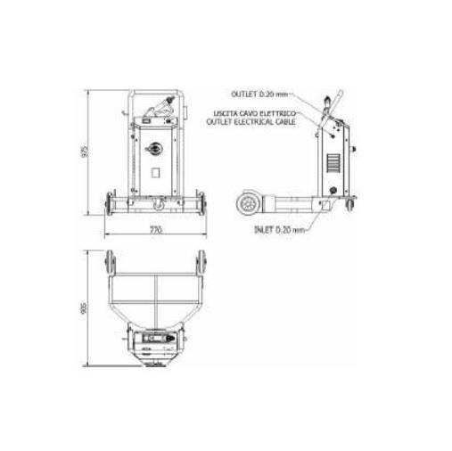 Distributore AdBlue per autoveicoli Giuly-blu | 12 V | Pistola automatica ZVA