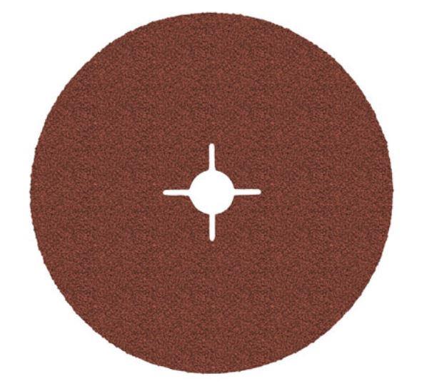 Dischi fibrati per asportazione pesante su acciaio inox | ⌀ 115 mm | 100 pz