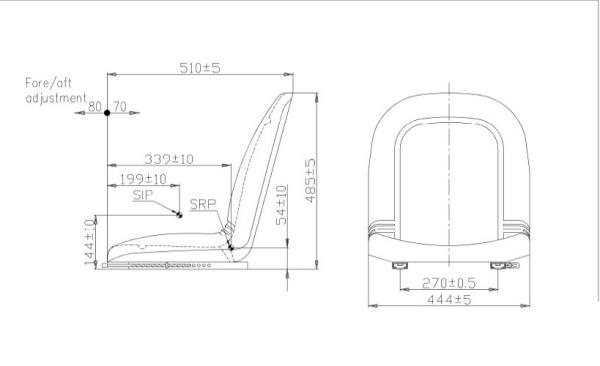 Sedile serie Garden Movi