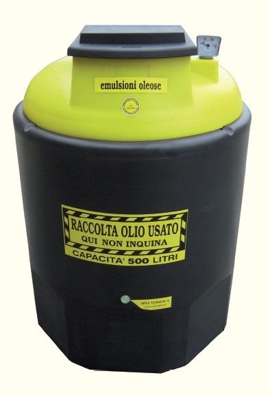 Contenitore per emulsioni oleose 500 L 