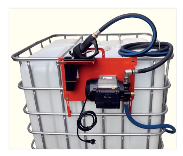 Elettropompa per olio per fusti da 1000 litri IBC