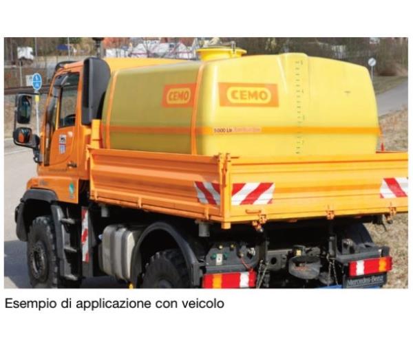 Serbatoio in vetroresina quadrangolare per liquidi | 500 litri | 2 versioni