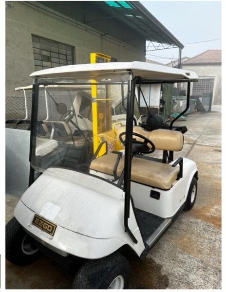 Golf car Ez-go 2 posti + cassone| batterie nuove