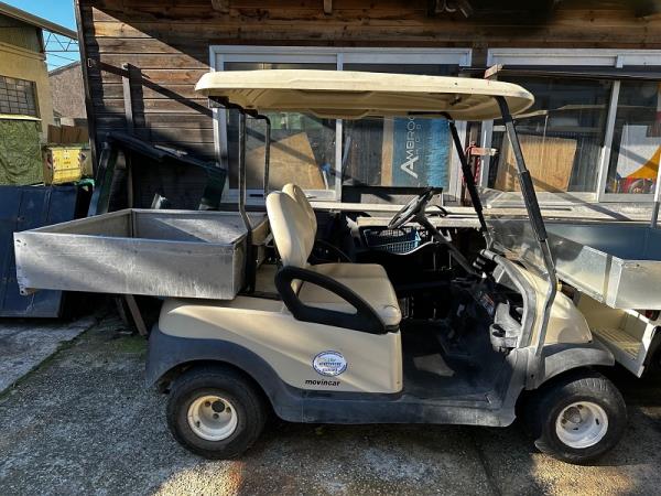 Golf car Club car 2 posti + cassone 48V | batterie ottime