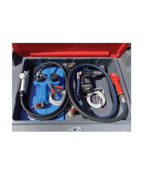 Cisterna trasporto Diesel+AdBlue con elettropompa 12V