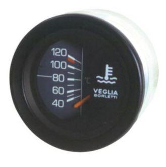 100-250F 24V Lopbinte VDO Indicatore di Temperatura Acqua Indicatore di Temperatura Elettromagnetico Acqua 38-120C 