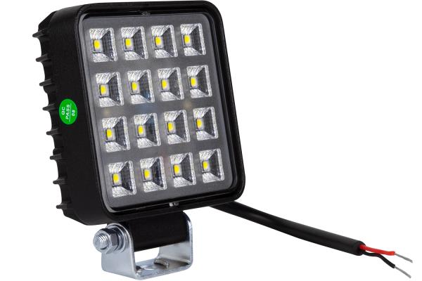 Faro lavoro 16 led | 12-24V | 16W | 2400LM con interruttore