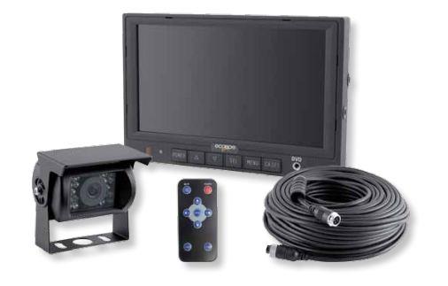 Kit videocamera con monitor 7'' | 12-24V