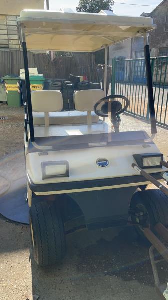 Golf car Melex bianca 4 posti| BATTERIE NUOVE 
