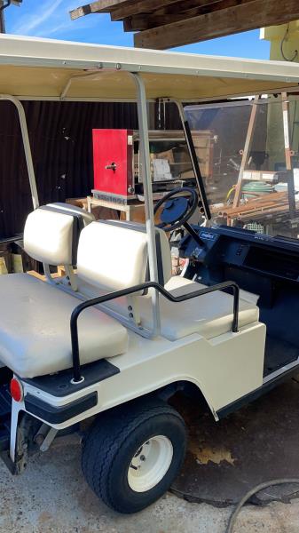 Golf car Melex bianca 4 posti| BATTERIE NUOVE 