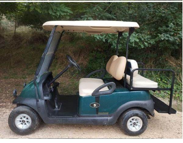 Golf car Club car 4 posti batterie nuove 48V
