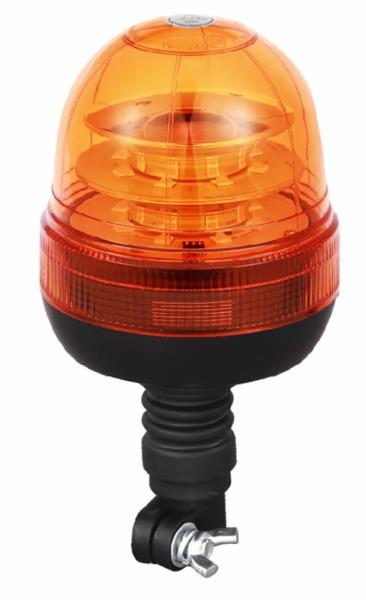 Girofaro LED 12-24V | Base flessibile a imbuto | 16 led | 3 modalità luminose
