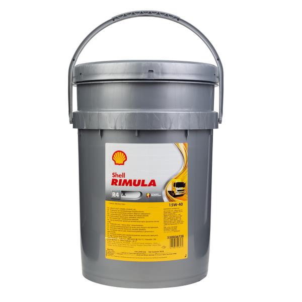Olio Shell Rimula R4 X 15W-40 | 20L