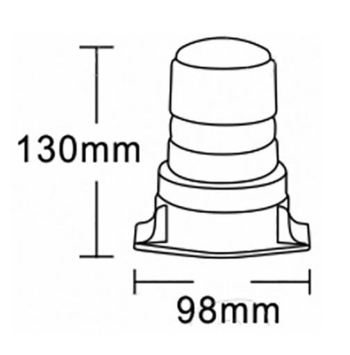 Girofaro a led 10-100V | 30SMD power