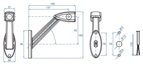 Luce di ingombro a Led | SX