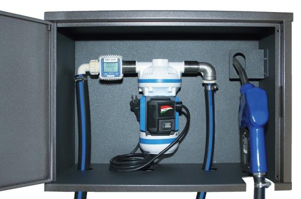 Elettropompa 12V per Urea con security box e contalitri elettronico 30 l/min