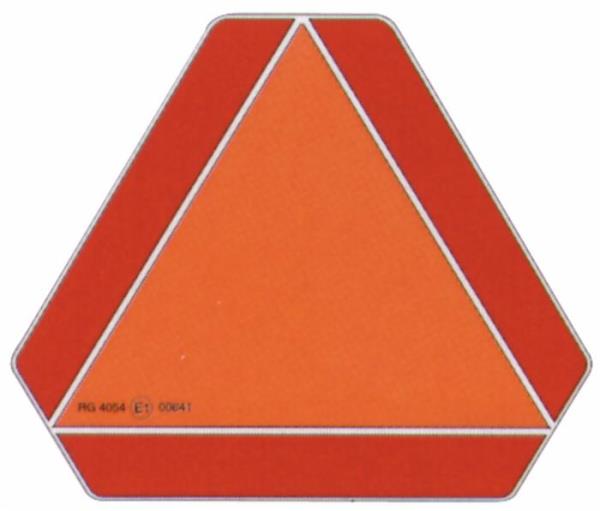 Triangolo per veicoli agricoli lenti | ECE 69.01