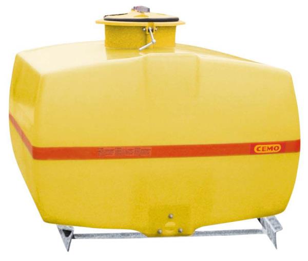 Serbatoio in vetroresina quadrangolare per trasporto liquidi | 1800 litri