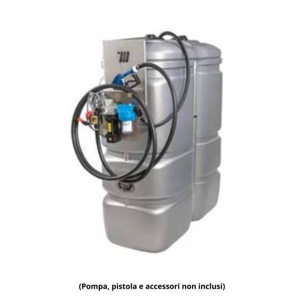 Serbatoio in polietilene per gasolio e AdBlue | 1000 litri