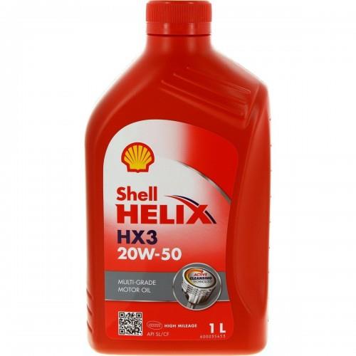 Olio Shell Helix HX3 20W-50 | 12x1L