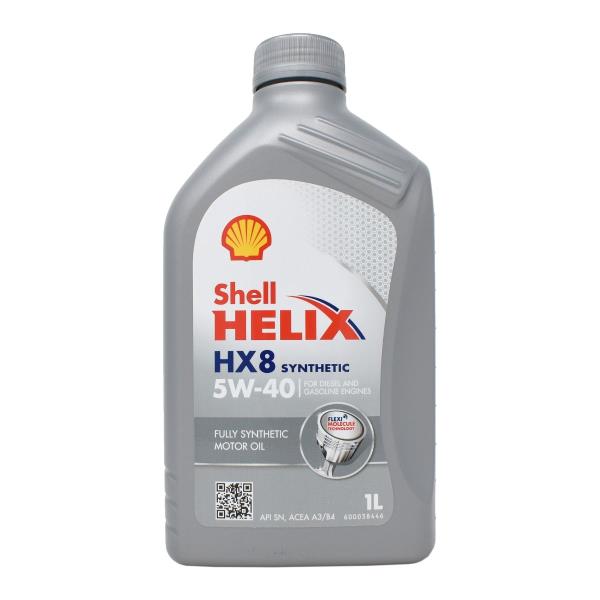 Olio Shell Helix HX8 Synthetic 5W-40 | 12x1L