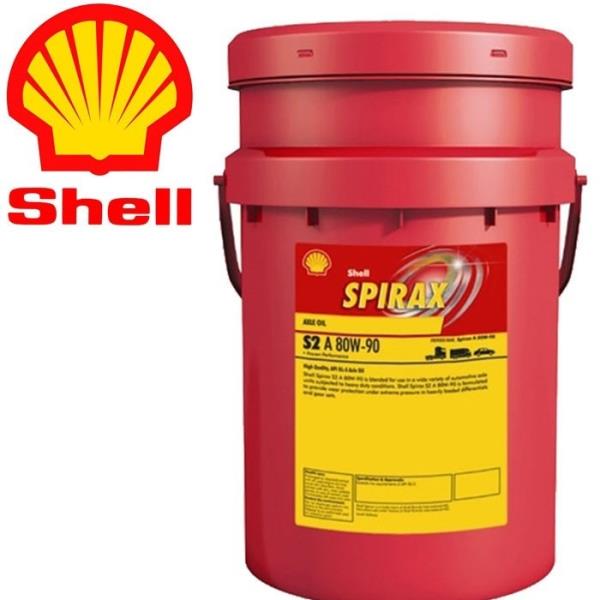Vendita online olio Shell: secchio da 20 litri Spirax 80w90.