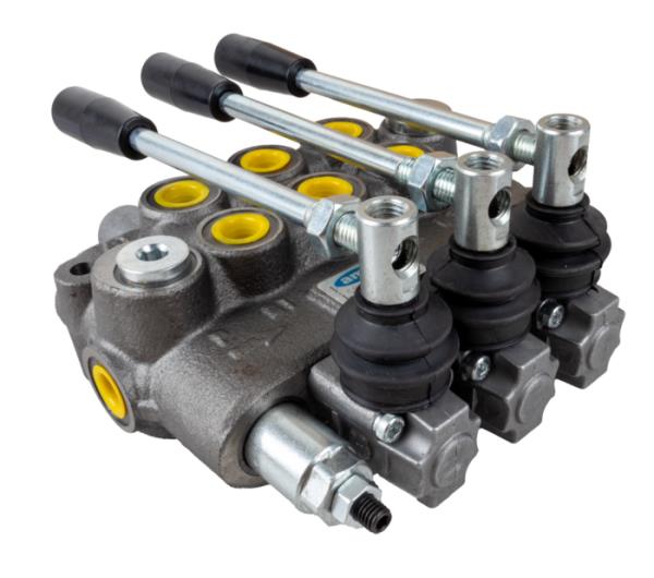 Distributore modello Basic a 3 leve doppio effetto | 40 litri