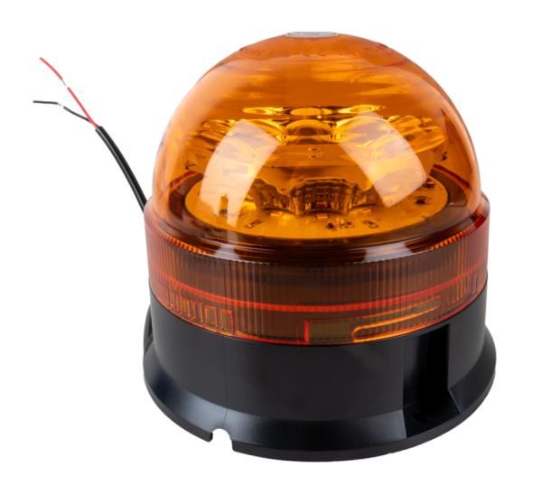 Girofaro LED 12-24V | Base piana | 12 led | 3 modalità luminose