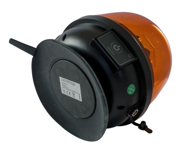 Lampeggiante led a batteria| autonomia 6 ore