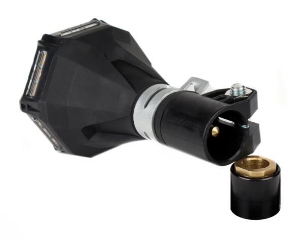 Lampeggiante con base ad asta flessibile| 36 led