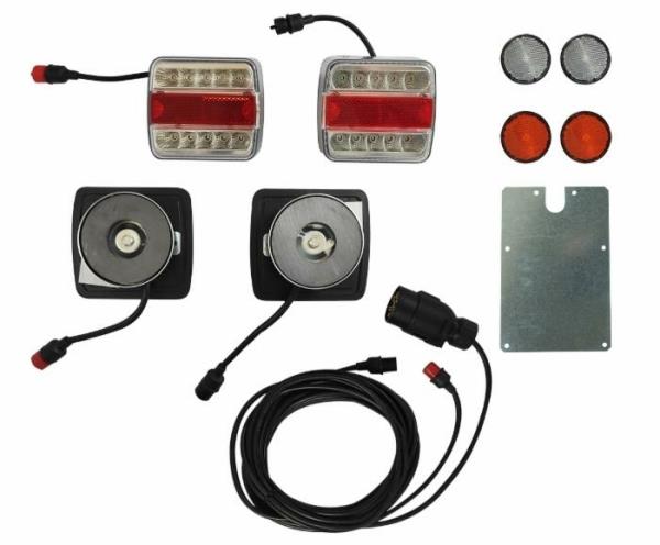 Kit luci posteriori led con magnete